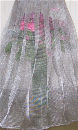 Metal Couture Dreww Pink Flowers Close Up